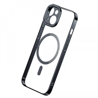 Чохол накладка Baseus Glitter Magnetic iPhone 14 Pro Max Чорна