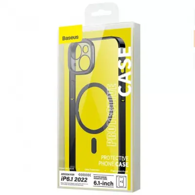 Чехол накладка Baseus Glitter Magnetic iPhone 14 Pro Max Черная