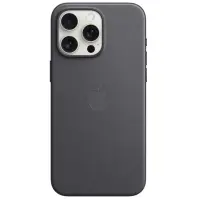 Чохол накладка Fine Woven MagSafe iPhone 15 Pro Max Чорна