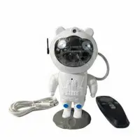 Лазерный ночник-проектор звездного неба Astronaut White, Белый