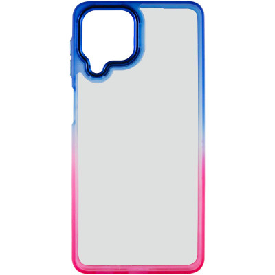 Чехол накладка Fresh sip Samsung M336 (M33) Розовый/ Синий