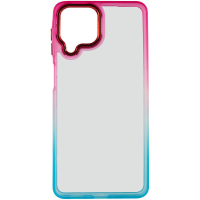 Чехол накладка Fresh sip Samsung M336 (M33) Бирюзовый/ Розовый
