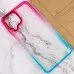 Чохол накладка Fresh sip Samsung M336 (M33) Бірюзовий/ Рожевий