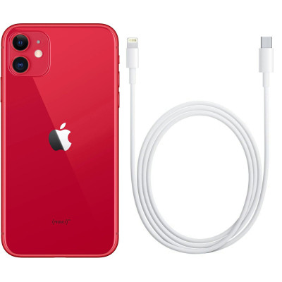 Смартфон Apple iPhone 11 64GB Red, Червоний (Б/В) (Ідеальний стан)