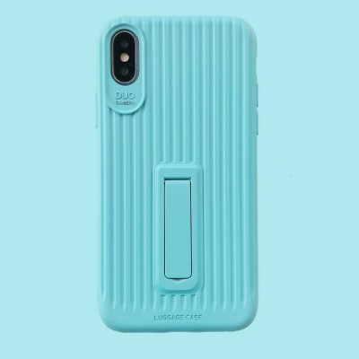 Чохол накладка Color Luggage iPhone X М\'ятна