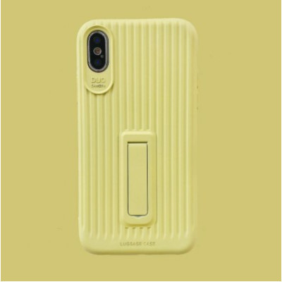 Чохол накладка Color Luggage iPhone X Жовта