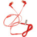 Провідні вакуумні навушники-гарнітура Joyroom JR-E106 Red, червоний
