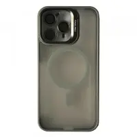 Чехол накладка Matte Fortable Camera Lens  iPhone 16 Pro (Titanium Grey)