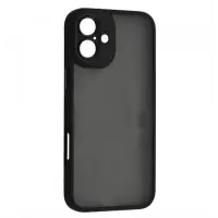 Чохол накладка Rock Guardi Phone 16 Чорна (Antidrop Lens)