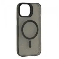 Чехол Pro Crystal Shine Fortable MagSafe iPhone 15 Pro Max Чорна