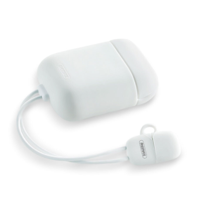Чехол + кабель Remax для Airpods 2.1A Белый