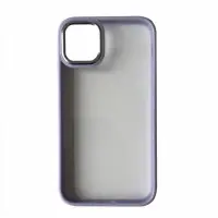 Чехол накладка Crystal Guard iPhone 13 Pro Max Сиреневая