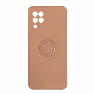Чехол накладка Ring Samsung A225 (A22) Розовая