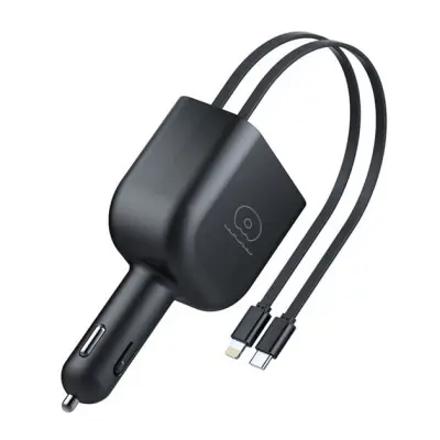FM модулятор WUW C237 Black, Чёрный FM модулятор WUW C237 Black, Чёрный