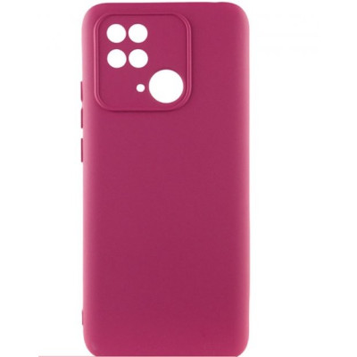 Чохол накладка Lakshmi Full Xiaomi Redmi 10C/Poco C40 Бордова
