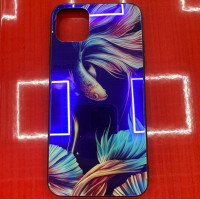 Чехол накладка Glass Fantasy iPhone 11 Pro Max Рыбка