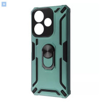 Чехол накладка WAVE Power Magnetic Xiaomi Redmi 13 4G Темно Зеленая