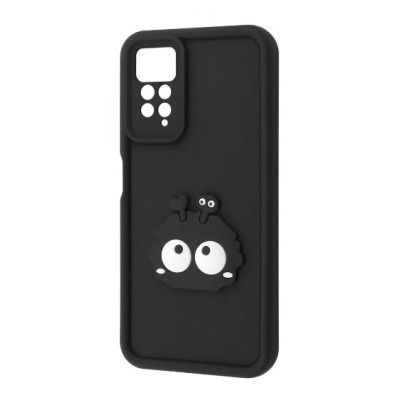 Чохол накладка Pretty Things Xiaomi Redmi Note 11 Pro / Redmi Note 12 Pro 4G Чорна/ Очі