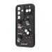 Чехол накладка Pretty Things Samsung A356 (A35 5G) Черная/Кофе