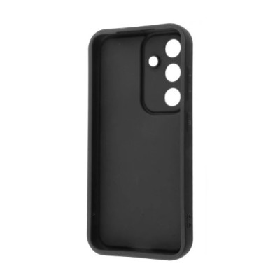 Чехол накладка Pretty Things Samsung A356 (A35 5G) Черная/Кофе