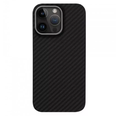 Чехол накладка Kevlar iPhone 16 Pro Черная