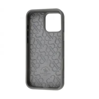 Чехол накладка Polo Knight iPhone 16 Pro Серая (Titanium Grey)