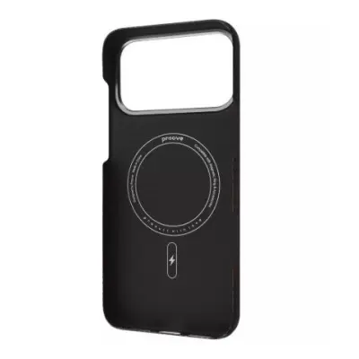 Чехол накладка Proove Carbon Slim MagSafe iPhone 17 Pro Max Чорная