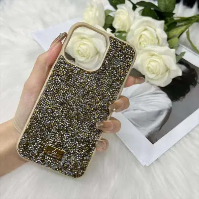 Чохол накладка Bling World Rock iPhone 14 Золота