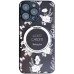 Чехол накладка Secret Garden with MagSafe iPhone 14 Pro Черная