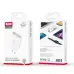 Мережевий зарядний пристрій XO L100 36W 4USB QC 3.0 White, Білий