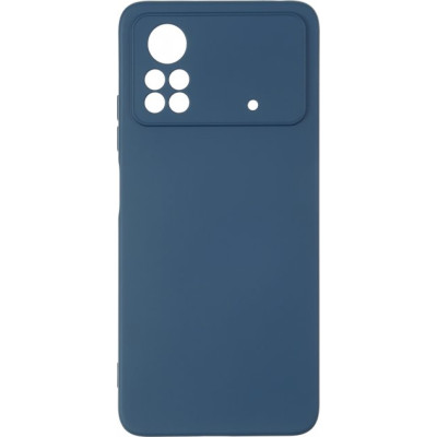 Чехол накладка ICON Xiaomi Poco X5 5G Синяя