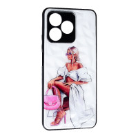 Чехол накладка Prisma Ladies Realme C53 Pink Bag Чехол накладка Prisma Ladies Realme C53 Pink Bag