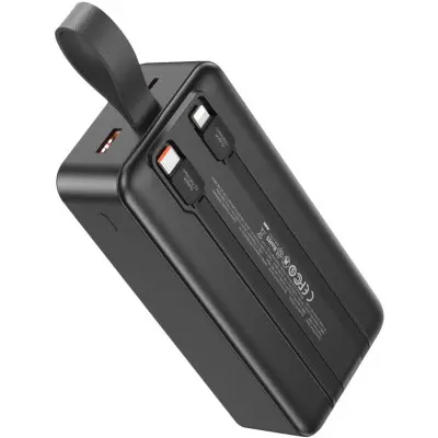 Универсальная мобильная батарея Повербанк XO PR250 22.5W PD 30000mAh Чёрный