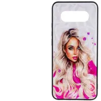 Чехол накладка Prisma Ladies Samsung J510 Розовая