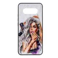 Чехол накладка Prisma Ladies Samsung J510 Фиолетовая