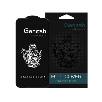 Защитное стекло Ganesh 5D Premium iPhone 13/13 Pro Чёрное