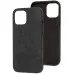 Чехол накладка Leather Croc iPhone 13 Черная