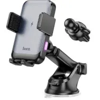 Автотримач Hoco HW9 з БЗП Black, Чорний