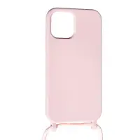 Чехол Накладка Rope Color iPhone 13 Розовый Песок
