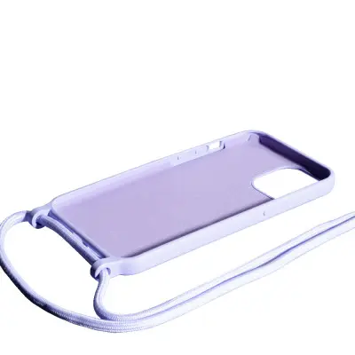 Чохол Накладка Rope Color iPhone 13 Фіолетова