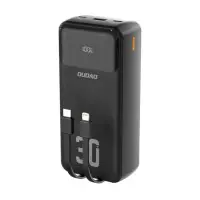 Универсальная мобильная батарея Повербанк Dudao K15Max Built-in Cables 22.5W 30000mAh Чёрный Универсальная мобильная батарея Повербанк Dudao K15Max Built-in Cables 22.5W 30000mAh Чёрный