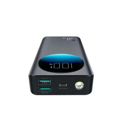 Универсальная мобильная батарея Повербанк Joyroom JR-PBF02 Built-in Cables 30W 20000mAh Чёрный Универсальная мобильная батарея Повербанк Joyroom JR-PBF02 Built-in Cables 30W 20000mAh Чёрный