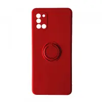 Чехол накладка Ring Samsung A315 (A31) Красная