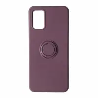 Чехол накладка Ring Samsung G990 (S21 FE) Вишнёво-фиолетовая