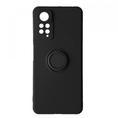 Чехол накладка Ring Xiaomi Redmi Note 10 Pro Черная