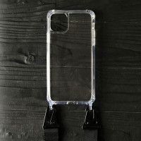 Чехол накладка STRAP Clear iPhone 11 Черная