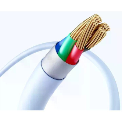 Кабель дата Baseus Silky Type-C to Type-C 100W 1.2м Синий