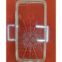 Чехол накладка Younicou Huawei Y7 2018 Серебряное Сияние Чехол накладка Younicou Huawei Y7 2018 Серебряное Сияние