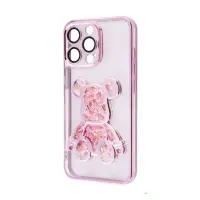 Чохол накладка Shining Bear iPhone 14 Pro Max Рожево-золота