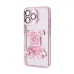 Чехол накладка Shining Bear iPhone 14 Pro Max Розово-золотая